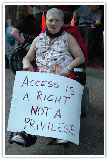 Access is a Right NOT a Privilege