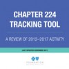 Chapter 224 Tracking Tool, Updated November 2017 Chapter 224 Tracking Tool, Updated November 2017